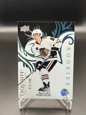 2024-25 Upper Deck Ice Exquisite Collection Rookies Frank Nazar #R-5 card