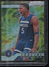 2024-25 Panini Prizm Fractal Anthony Edwards #5 card