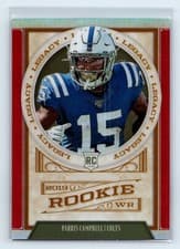 Parris Campbell 2019 Panini Chronicles Legacy card