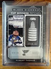 Robert Thomas 2022 Upper Deck Black Diamond Cup Winners Patches card