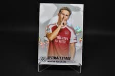 Martin Odegaard 2025 Topps UEFA Ultimate Stage Chrome card
