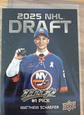 Redemption Card (TBA) 2024-25 Upper Deck MVP 2024 NHL Draft #1 Pick Redemption card