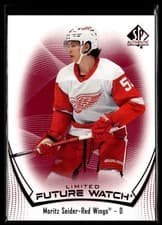 Moritz Seider 2022 SP Authentic 2021 Update card