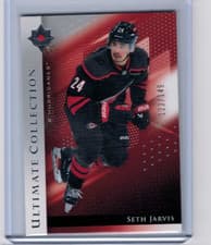 2024-25 Upper Deck Ultimate Collection Base Set Seth Jarvis #41 card