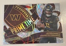 Jayden Daniels 2025 Panini Revolution Prime Time Performers card