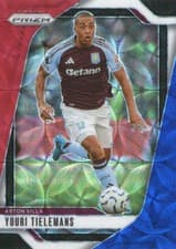 Youri Tielemans 2024 Panini Prizm Premier League card