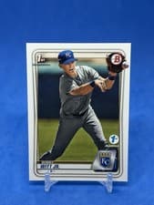 Bobby Witt Jr. 2020 Bowman 1st Edition card