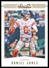 Daniel Jones 2019 Panini Chronicles Studio card