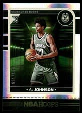 2024-25 Hoops Base Set AJ Johnson #253 card