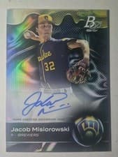 Jacob Misiorowski 2023 Bowman Platinum Top Prospects card