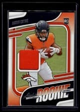 Audric Estime 2024 Panini Absolute Absolute Rookie Materials card