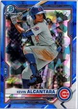 Kevin Alcantara 2021 Bowman Draft Sapphire card