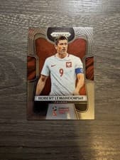 Robert Lewandowski 2018 Panini Prizm World Cup card