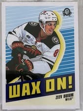 2025-26 O-Pee-Chee Wax On Zeev Buium #WO-13 card