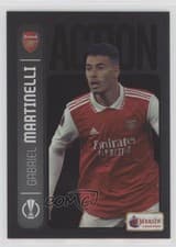 2022 Topps Merlin Heritage 98 UEFA Gabriel Martinelli #156