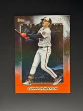 Gunnar Henderson 2025 Topps Update Night Terrors card