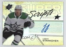 Logan Stankoven 2024-25 SPx SuperScripts Rookies card