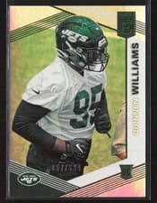 Quinnen Williams 2019 Panini Donruss Elite card