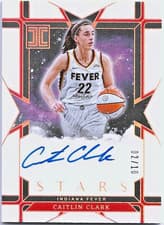 2025 Panini Impeccable WNBA Impeccable Stars Signatures Caitlin Clark #10