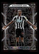 Alexander Isak 2022 Panini Obsidian card