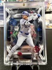 Shohei Ohtani 2025 Topps Chrome Black Depth of Darkness card