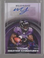 2024 Panini Luminance Shutter Signatures Willis McGahee #SS-WME