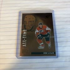 John LeClair 2025-26 SPx All-Time Holoview card