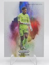 Ederson 2023 Panini Prizm Premier League Color Blast card