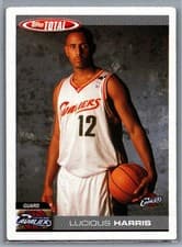 Lucious Harris 2004-05 Topps Total Base Set card