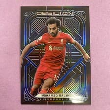 Mohamed Salah 2021 Panini Obsidian card
