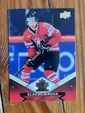 2025-26 Tim Hortons Team Canada Olympic Hockey Base Set Claude Giroux #8