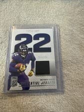 2025 Donruss Elite Influential Jerseys Derrick Henry #6 card