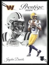 Jayden Daniels 2024 Panini Prestige card