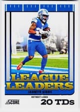 2025 Score League Leaders Jahmyr Gibbs #5 card