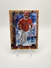 Mike Trout 2025 Topps Holiday Base Set card