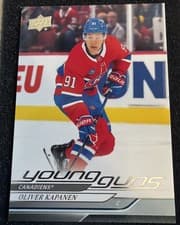 2025 2024 Upper Deck Oliver Kapanen #461