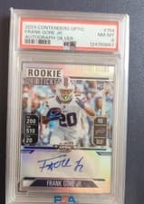 2024 Panini Contenders Optic Rookie Ticket Autographs Frank Gore Jr. #154 card