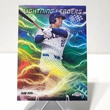 2025 Topps Chrome Lightning Leaders Juan Soto #LL-8
