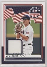 2025 Panini Stars & Stripes USA Materials Nico Partida #USA-NP card