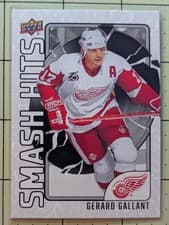 2025-26 Upper Deck Detroit Red Wings Centennial Smash Hits Gerard Gallant #SH-3 card