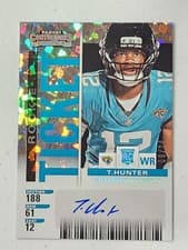 Travis Hunter 2025 Panini Select Contenders Rookie Ticket RPS card