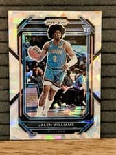 Jalen Williams 2022 Panini Prizm card
