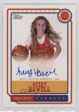 Avery Howell 2024 Topps Chrome McDonald's All-American Event Autographs card