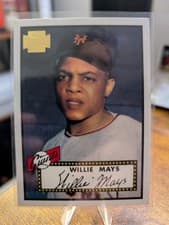 Willie Mays 2001 Topps Archives Reserve card
