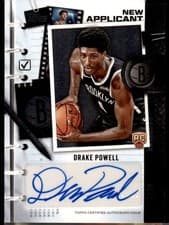 2025-26 Topps New Applicants Autographs Drake Powell #NA-DP card