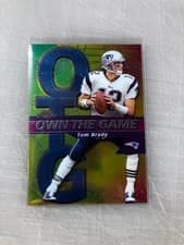 2002 Topps Chrome Own the Game Tom Brady #OG7