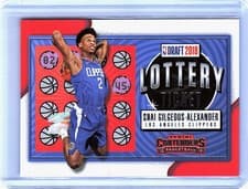 Shai Gilgeous Alexander 2018 Panini Contenders Lottery Ticket card