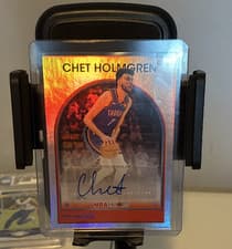 2025-26 NBA Hoops 1989 Hoops Signatures Chet Holmgren #89S-CH card