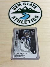 Luther Burden III 2025 Panini Donruss White Hot Rookies card