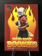 Marvin Harrison Jr. 2024 Donruss Red Hot Rookies card